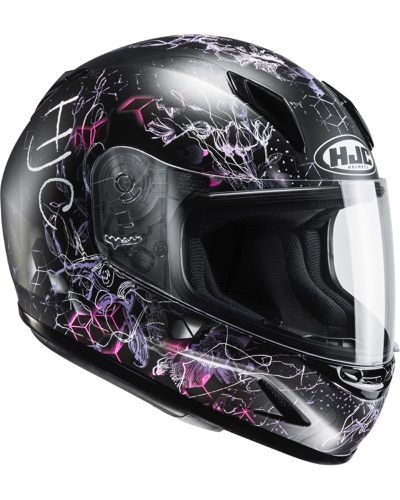 HJC  CL-Y Vela noir-rose