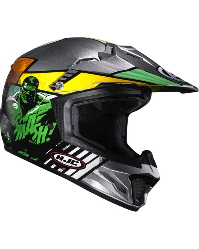 Casque Moto Cross Hjc Enfant Cl-xy Ii Marvel - Livraison Offerte