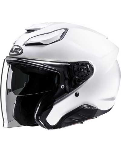 Casque Jet Moto HJC F-31 Uni blanc