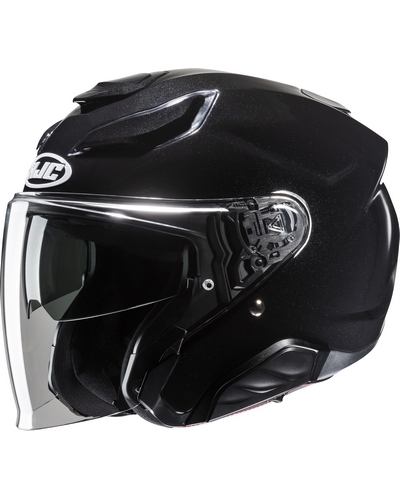 Casque Jet Moto HJC F-31 Uni noir