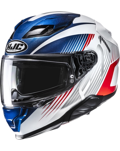 Casque Integral Moto HJC F-71 Catos bleu-rouge Casque Integral Moto HJC F-71 Catos bleu-rouge