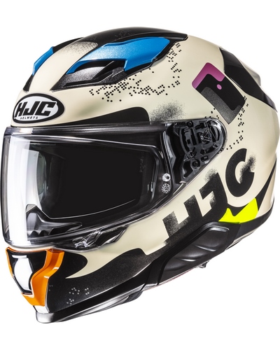 Casque Integral Moto HJC F-71 Faco multicolore