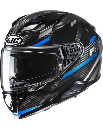 Casque Integral Moto HJC F71 Carbon Esira noir-bleu Casque Integral Moto HJC F71 Carbon Esira noir-bleu
