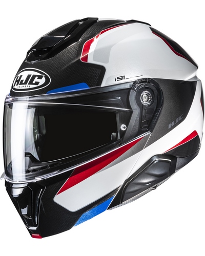 Casque Modulable Moto HJC I-91 Felio bleu-rouge Casque Modulable Moto HJC I-91 Felio bleu-rouge
