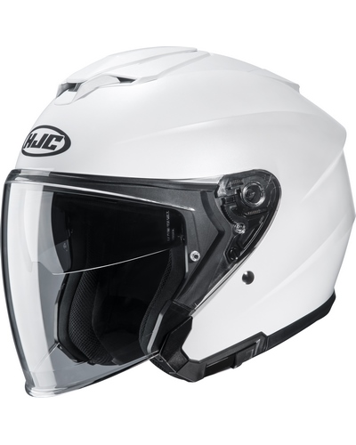 Casque Jet Moto HJC I30 Uni blanc