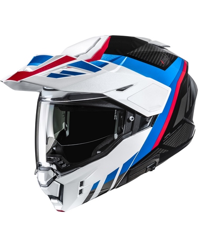 Casque Modulable Moto HJC I80 Imes bleu-rouge Casque Modulable Moto HJC I80 Imes bleu-rouge