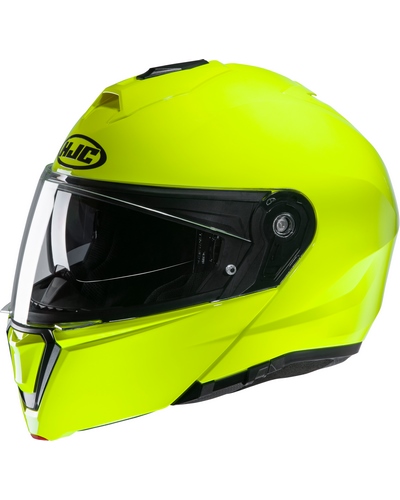 Casque Modulable Moto HJC I90 uni jaune fluo