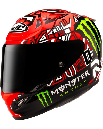Casque Integral Moto HJC RPHA-12 Quartararo II rouge