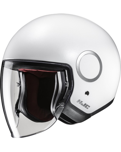 Casque Jet Moto HJC RPHA-40 uni blanc Casque Jet Moto HJC RPHA-40 uni blanc