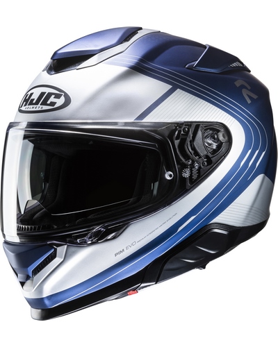 Casque Intégral Moto HJC RPHA-71 Frepe bleu