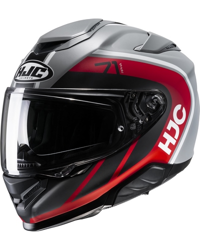 Casque Intégral Moto HJC RPHA-71 Mapos gris-rouge