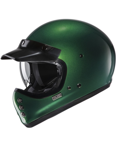 Casque Integral Moto HJC V-60 uni Profond vert Casque Integral Moto HJC V-60 uni Profond vert