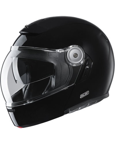 Casque Modulable Moto HJC V90 Uni noir Casque Modulable Moto HJC V90 Uni noir