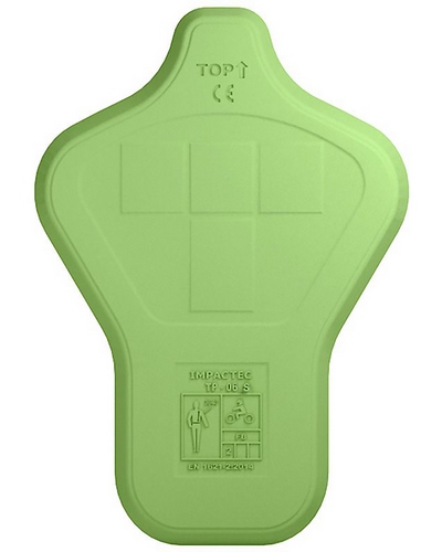 Plaque Dorsale Moto IMPACTEC Dorsale CE NIV II vert