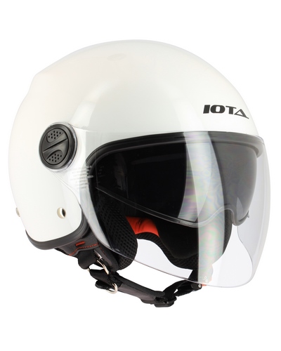 Casque Jet Moto IOTA DP10 BLANC