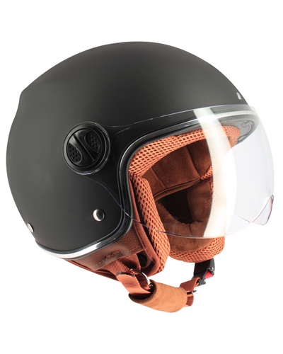Casque Jet Moto IOTA DP12 NOIR MAT
