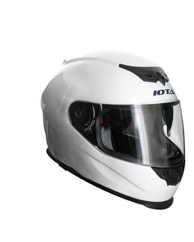 Casque Intégral Moto IOTA FIBRE FG04 BLANC