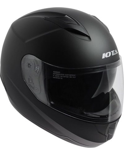 Casque Intégral Moto IOTA FP10 NOIR MAT