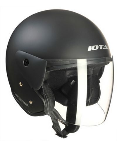 Casque Jet Moto IOTA OP02 VECTOR NOIR MAT