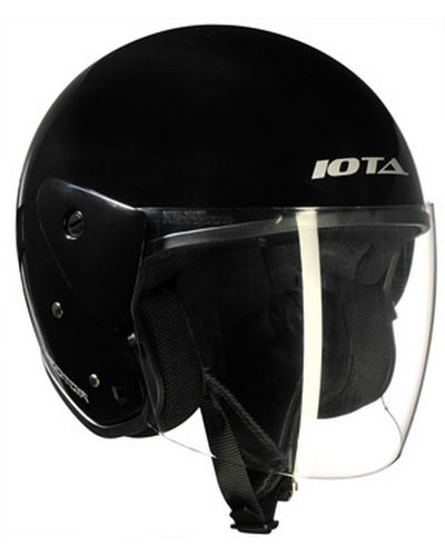 Casque Jet Moto IOTA OP02 VECTOR NOIR