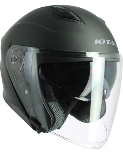 Casque Jet Moto IOTA OP10 GRIS MAT