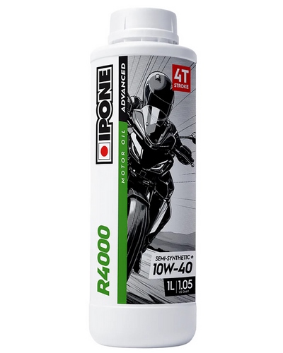 Huile 4 Temps Moto IPONE R4000 10W40 4T 1 litre