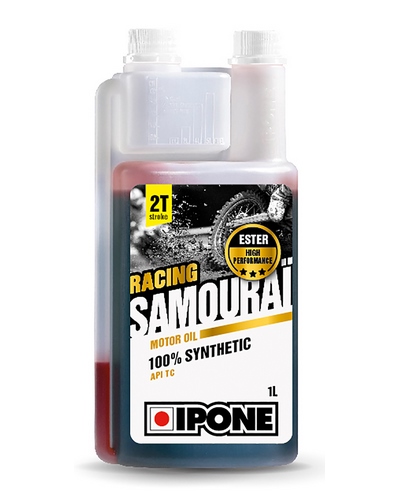 Huile 2 Temps Moto IPONE Samourai racing 2T 1 litre