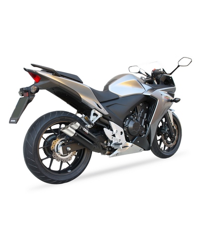 Silencieux Échappement Moto IXIL Honda CBR 500 R / CB 500 F/X 2013-15 L3XB Noir