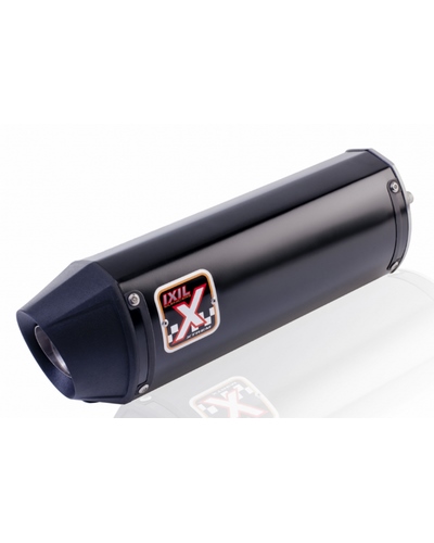 Silencieux Échappement Moto IXIL Suzuki SV 650 2016-18 Hexoval Xtrem Inox Noir