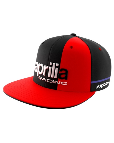 CASQUETTE IXON Aprilia 23 noir-rouge