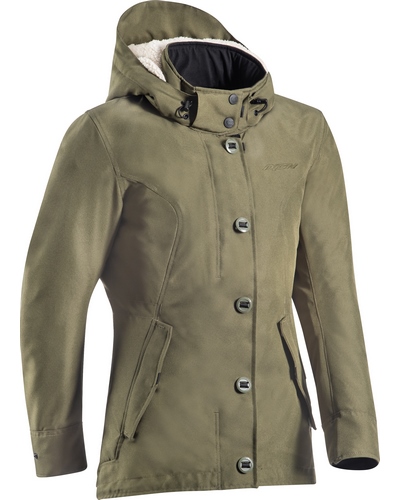 Veste Textile IXON Bellecour lady waterproof kaki