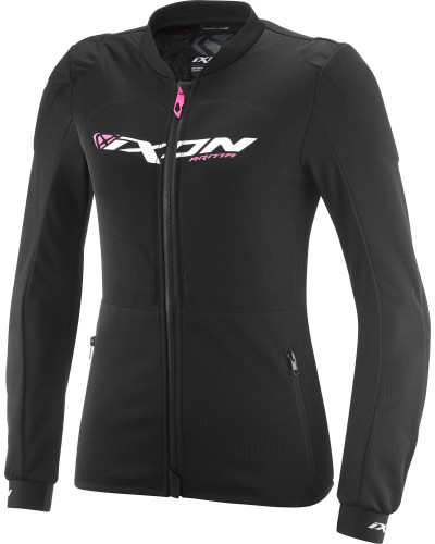 Blouson Moto Été IXON blouson d'été Arma Lady noir-rose