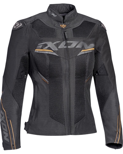 Blouson Moto Été IXON Blouson été Draco lady noir-or