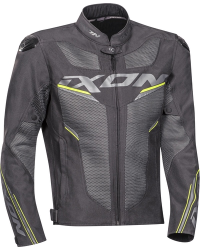 Blouson Moto Été IXON Blouson été Draco noir-jaune