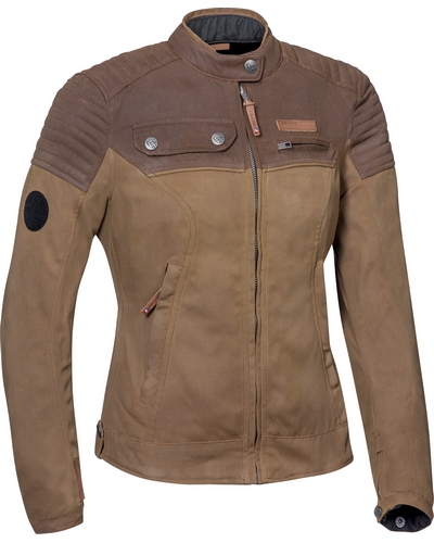 Blouson Textile Moto IXON Borough lady marron