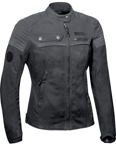 Blouson Textile Moto IXON Borough lady noir