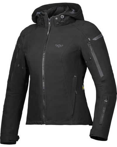 Blouson Textile Moto IXON Burning Lady noir