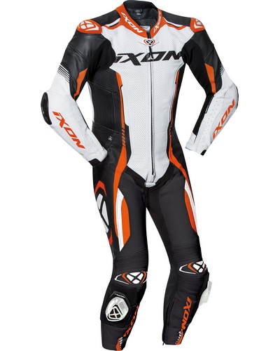 IXON Cuir Vortex 2 noir-orange