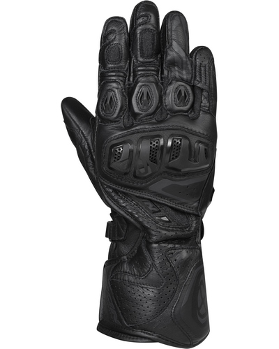 Gants Moto Racing IXON cuir Vortex noir