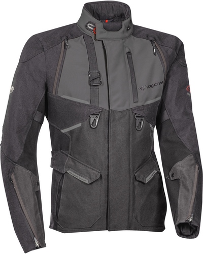 Veste Textile IXON Eddas noir-anthracite