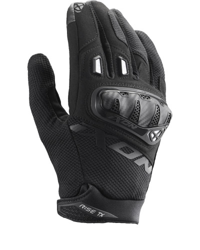 Gants Moto Été IXON été Rise TX noir-blanc Gants Moto Été IXON été Rise TX noir-blanc