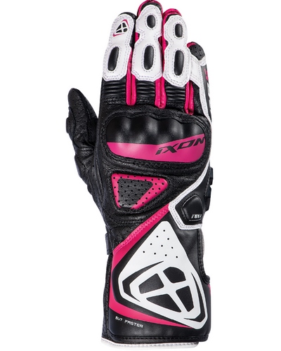 Gants Moto Racing IXON GP5 Air lady noir-rose