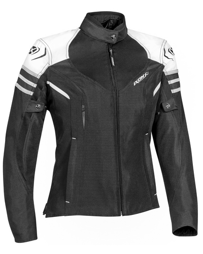 Blouson Textile Moto IXON Ilana 3en1 noir-gris