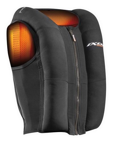 Gilet Airbag Moto IXON IX-Airbag U03 noir-orange