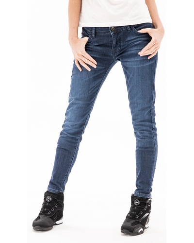 Jeans Moto IXON Judy lady bleu