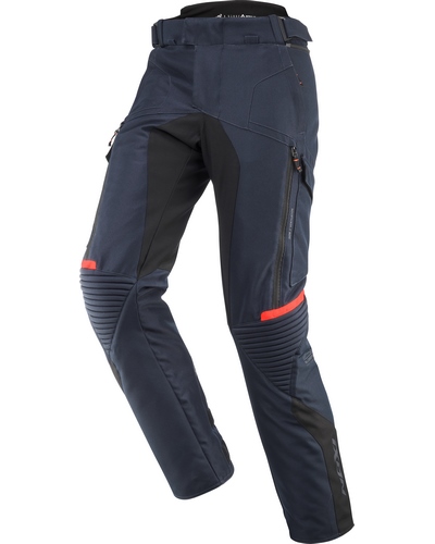 Pantalon Textile IXON Midgard bleu-rouge Pantalon Textile IXON Midgard bleu-rouge
