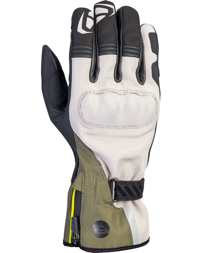 Gants Moto Mi-Saison IXON MS Loki gris-kaki