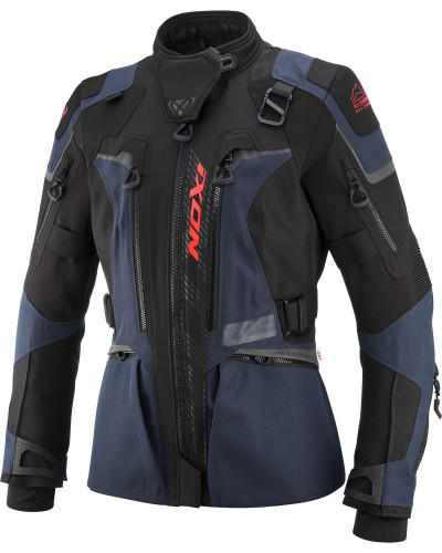 Veste Textile IXON Odin lady 3en1 bleu
