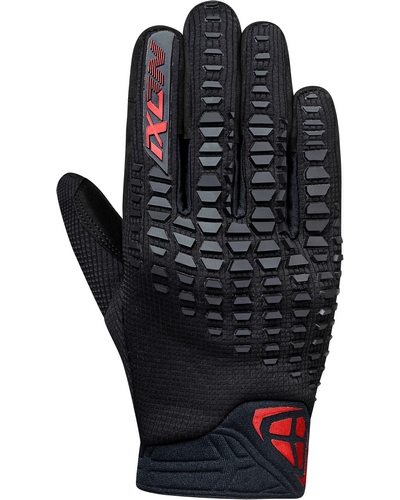 Gants Moto Été IXON Oregon noir-rouge