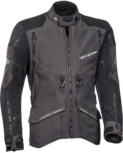 Veste Textile IXON Ragnar noir-anthracite